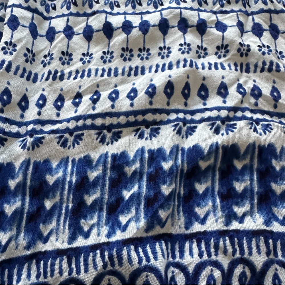 beachlunchlounge summer dress Blue and White Sleeveless Summer Dress - Picture 14 of 14